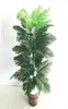 90 cm 39 teste piante tropicali grandi palme artificiale finta mostera seta foglie di palma foglie false piante per la casa decorazione da giardino1875008