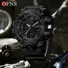 Нарученные часы Ofns Top Style Sports Men's Men's Watches военные кварцевые часы Водонепроницаемые светодиоды цифровые наручные часы для мужских часов Relogio