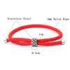 Bracelets de charme bracelet de fil rouge