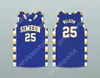 Custom Nay Mens Youth/Kids Ben Wilson 25 Simeon Career Academy Wolverines Royal Blue Basketball Jersey Top Sched S-6xl