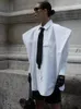 Blouses des femmes Shirt Long Robe Blanc Femme avec cravate 2024 Fashion Spring Batwing Single Single Breasted Oversize Blusa