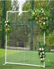 Wedding Party Decor Square smeedijzeren boog goud wit zwart mesh ballonnen achtergrondstandaard decoratie geometrie9560843