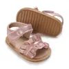 Sandals Fashion 0-18m neonati neonati simpatici Summer Sole Sole Princess Scarpe Anti Slip First Step Walking H240504