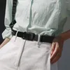 Cinture di design di lusso in pelle cintura retrò versatile con fibbia con fibbia cinturino in vita