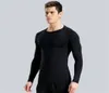 Camicia da basket di moda uomo compressione Top palestra Fitness Fitness Tanda con abbigliamento sportivo Maniche lunghe abbigliamento da jogger abbigliamento più3516615