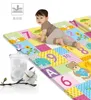 Dubbelzijdige kinderen Tapijt zacht schuim tapijtspel Playmat waterdichte baby speelmat opvouwbaar kind kruipende mat tapeten para quarto 240424