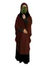 Vêtements ethniques Eid Hooded Femmes musulmanes Hijab Robe de prière Long Khimar Turquie Musulman Jilbab Abaya Ramadan Bche Abayas Islamique