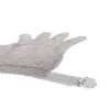 Gants anneaux en acier inoxydable gants anticués Glants 5 Antiknife coupure l'abattage des opérations à haut risque