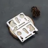 Алюминиевый сплав Медный зажим Неоплачиваемые металлические пальчики с четырьмя пальцами Duster Duster Self Defence Tool EDC