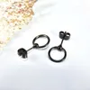 Boucles d'oreilles en acier inoxydable de style Instagram Mentes en acier inoxydable