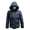 Heren Down Jackets Designer Hapleed Lichtgewicht gewatteerde kap heeft gewatteerd Fleece Coat Black Parkas Doudoune Homme Daunenjacke Manteau Puffer Winterjas Canada