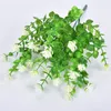 Decorative Flowers Artificial Plant Latex Plastic Vines Wedding Party Room Decor Easter 2024 Festival Accessories Pography Props