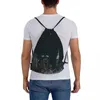 Ryggsäck York nattdesign ryggsäckar multifunktion bärbara dragkastpåsar buntskor på väska för reseskolan