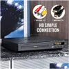 DVD VCD Player DVD TV VİDEO CD U Disk MP3 MTI REN uzaktan kumanda AV 5.1 Kanal USB MMimedia Bırak Teslimat Elektroniği DHSUI
