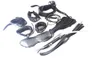 Sesso 7in1 bdsm marcia sesso bondage moderazione kit pu slave polso cuffi caviglia caviglia collare fune fune bocchetta palla bavaglio giocattoli jd11656245609