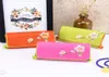 Tragbarer Leder -Leder -Schmuck mit Leder -Roll -up -Reisetasche faltete gestickte Blumen -Blume Chinesische Schmucktaschen Beutel 10pcslot5263463