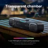 Tragbare Lautsprecher Basis DS10 Desk Mini Soundbarlautsprecher Bluetooth 5.3 Drei Modus Audio 3D Soundscape Surround Subwoofer J240505