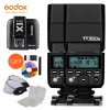 Вспышки 2x Godox Mini Speedlite TT350S Flash Ttl HSS GN36 +X1TS передатчик для DSLR DSLR Camera A7 A6000 A6000 A6000 A6000