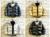 Мужчины женщины с капюшоном с капюшоном Shiny ParKa