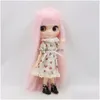 Dolls DBS Blyth Middie Doll Joint Pink Hair met pony 18 20cm speelgoed Kawaii Girls cadeau 231124 drop levering speelgoed geschenken accessoires dhdt5
