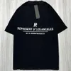 Drucken T -Shirts Männer Frauen 1: 1 Hochwertige Sommerstil Top -T -Shirts Schwarze weiße echte Fotos