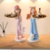 Objets décoratifs Figurines Rabbit Maid sculpture charmante rangement lieu meubles salon tv armoire décoration fille statue art cadeau décoration intérieure t240505