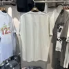 Camiseta de grandes dimensões homens mulheres camiseta de alta qualidade tampas de verão tee de manga curta 2024SSs