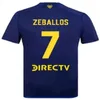 24 25 Boca Juniors Soccer Jerseys 2024 2025 Camisas de futebol masculino Kit Cavani Janson Medina Villa Fernandez Benedetto Zeballos Blondel Barco Taborda Terceiro 23