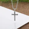 Cross ketting hanger retro klassieke unisex paar kettingaccessoires