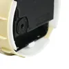 時計アクセサリーホワイトクロックインサート80mm/3.15インチラウンドアラビアシルバーベゼルDIYの修理