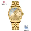 Chenxi Dawn Golden Mechanical Watch Steel Band Watch Fashion Live Business Watch Fangsheng Watch