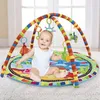 Educatief fitnessframe voor kinderen speel mat rack crawling deken baby play tapijt cadeau kinderen activiteiten mat gym baby speelgoed 240424