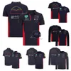 Cycle Clothing F1 Formule 1 Racing Polo Suite zomer korte mouwen T-shirt met hetzelfde Give Away Hat Num 1 11 Logo