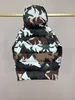 Designer Mens Winter Down Jacket Parkas Salzman Luxe man Hooded Puffer bijgesneden puffer jas nieuwste moza camouflage down jas
