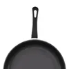 Pans 3Pcs Nonstick Frying Pan Skillet Portable For Stovetop Sauce With Heat Resistant Handle Heating Saute Fry