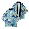 Cherry Blossom Imprimé quotidien décontracté kimono confortable Cardigan de haute qualité Half Half Spring Fashion 2024 Tendance