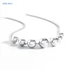 Chains Sunsll Hip-Hop Round Balls Chain Perles Colliers pour femmes Girls Gold Silver Color Couleur Choker Bijoux Bijoux