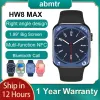 Orologi 2022 New HW8 Max Smartwatch Men 1.99 "Schermo intero 45mm NFC + Nuovo Modalità di risparmio energetico aggiunto Donne Smart Watch PK DT100 W37 W27 HW22