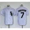Baseball Jerseys White Sox Chicago Suit Anderson Moncada Jimenez