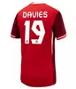 2024 Canada Soccer Jerseys DAVIES maillots de futol 24 25 J. DAVID LARIN EUSTAQUIO football shirts 2025 home away BUCHANAN LARYEA SINCLAIR men kids uniforms