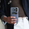حافظة هاتف بطاقة النسيج الدنيم من أجل Apple iPhone 15 Pro Max 14 Plus 13 12 Cowboy Style Camera Lens Bump Hard Pc Cover الخلفية Coque Fundas Blue88