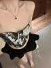 Frauen Tanks koreanische Ernte Tops Mode Sommer Blumenrücken Temperament Y2K Top 2024 Ropa Mujer Tunika Sexy Camis Frauen Kleidung