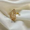 Cluster Rings Fashion Jewelry Opening High-grade Copper Inlaid Zircon Butterfly Ring Luxury Shiny Cocktail Party For Women 2024