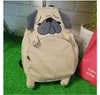 Backpack Super Quality Japão Janta Cute Animal Pug Plow Plow