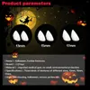 Party Decoration Vampire Teeth Fangs Dentures Props Halloween Costume FALSE SOLID GLUE DRECHED ROLLE PLAYING