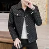 Vestes pour hommes Cover Autumn Thin Ins Fashion Brand 2024 Vêtements de travail personnalisés Top Ruan Handsome Slim Jacket