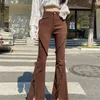 Женские джинсы негабаритный 4xl высокий талия с раздель