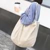 Вечерние сумки мода Женские Женщины Кормиргические плечи сумки с большой способностью женская самая большая сумка складывающаяся многоразовая торговая ткань тонкая ткань ремня