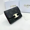 Frau Luxurys Reisefalt Tasche Brieftasche Schlüssel Beutel Mode Small Card Holder Designer Geldhalter Man Kette Lange Geldbörse Hochwertige Leder weiße Reißverschlussmünze Geldbörse