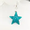 Серьги с свиньями 5 сетов Summer Star Starfish Spiral Lampwork Jewelry Jewelry Murano Glass китайский стиль для женщин ручной работы